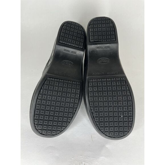Dr. Scholl’s Black Rubber Slip Ons Oil Resistant Clogs Shoes Women 8.5M US/39EU - Picture 9 of 10